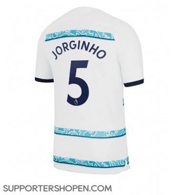 Chelsea Jorginho #5 Borta Matchtröja 2022-23 Kortärmad